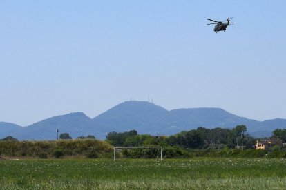 Imagen referencial de un helicoptero