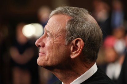 El presidente del Tribunal Supremo de Estados Unidos, John Roberts