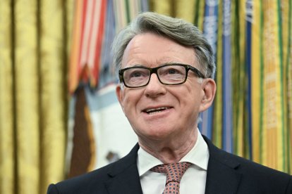 Peter Mandelson, durante una visita a la Casa Blanca en 2025