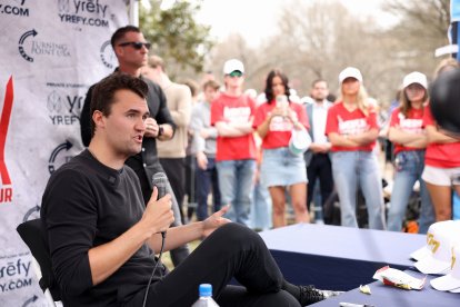 El activista Charlie Kirk
