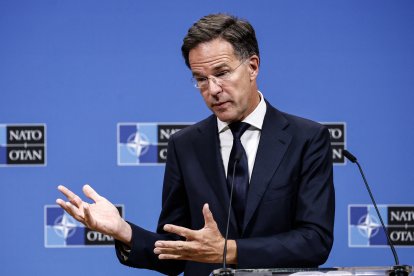 Mark Rutte, presentando la operación 'Centinela del Este'