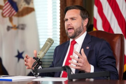 El vicepresidente estadounidense JD Vance