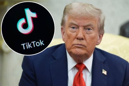 Donald Trump, en la Casa Blanca. TikTok