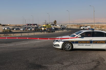 Place where two Israeli citizens were murdered