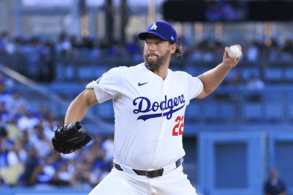 Clayton Kershaw, durante la temporada 2025 de la MLB