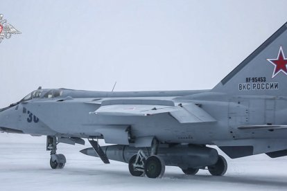 Avión de combate ruso MiG-31