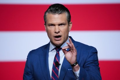 El secretario de Guerra, Pete Hegseth
