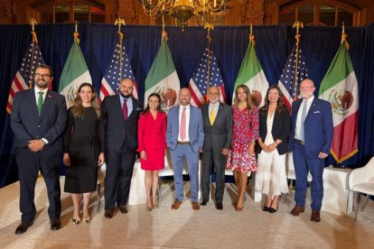 Representantes en la Tercera Cumbre Bilateral México–Estados Unidos