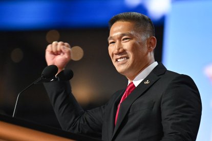 Hung Cao en la RNC de 2024/ Angela Weiss