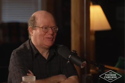 Larry Sanger, cofundador de Wikipedia, habla con Tucker Carlson en The Tucker Carlson Show