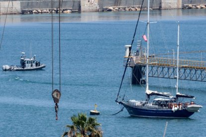 Barco de la coalición de la Flotilla de la Libertad