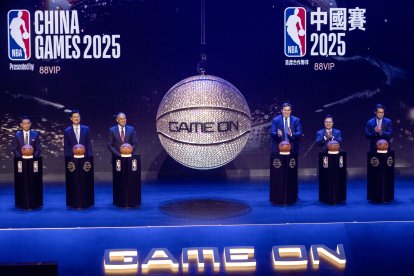 Presentación de los partidos de la NBA que se disputarán en China en 2025