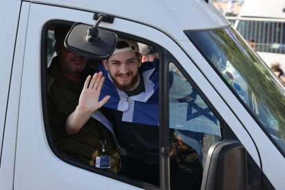 Bar Kuperstein, one of the released Israeli hostages