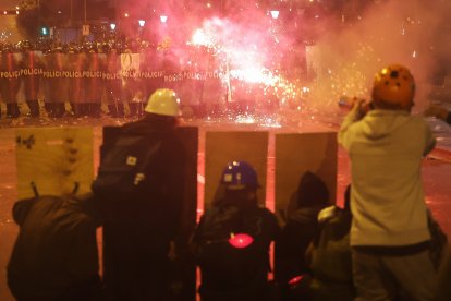 Altercados en Lima (Perú) tras el cambio de Gobierno