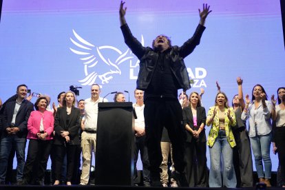 El presidente de Argentina, Javier Milei  (AP Photo/Rodrigo Abd)