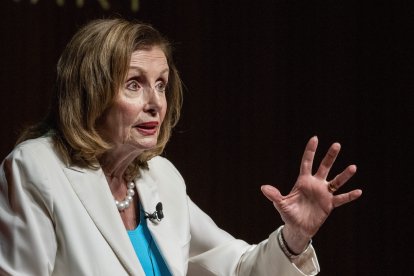 Nancy Pelosi, durante una comparecencia en 2024