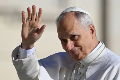 El papa León XIV en una imagen de archivo