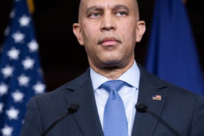 Jeffries en Capitol Hill/ Saul Loeb