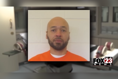 Una captura de pantalla de Fox23 donde se muestra a  Tremane Wood