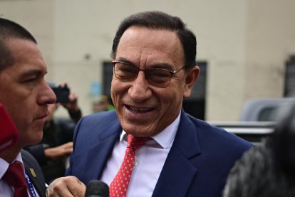 El expresidente peruano (2018-2020) Martin Vizcarra (Archivo)