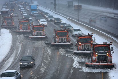 Imagen archivo de nieve en Minnesota