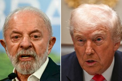 Luiz Inácio Lula da Silva y Donald Trump