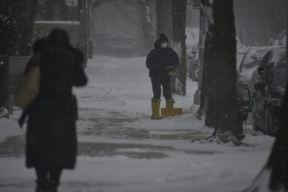 Imagen referencial de la tormenta invernal