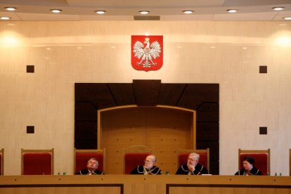 Jueces del Tribunal Constitucional polaco