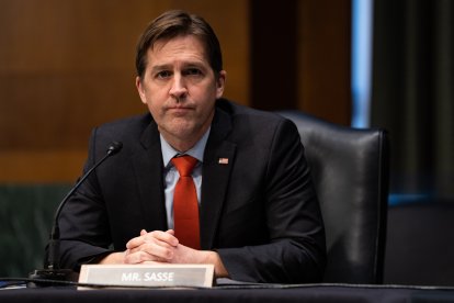 Senator Ben Sasse, R-NE speaks during a hearing