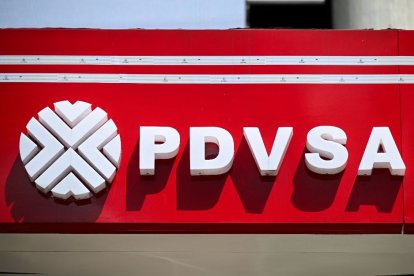 El logo de la petrolera estatal venezolana PDVS