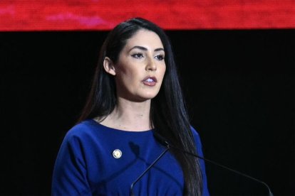 La representante estadounidense Anna Paulina Luna