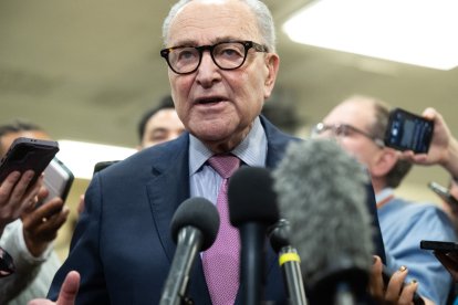 Schumer en Washington DC/ Saul Loeb