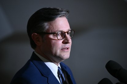 Mike Johnson en Capitol Hill/ Brendan Smialowski