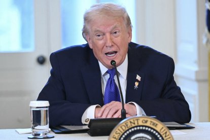 Donald Trump encabeza una reunión con ejecutivos de empresas petroleras/ Saul Loeb