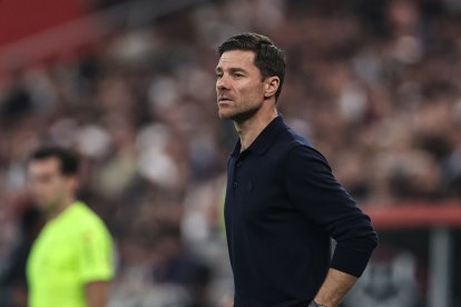 El entrenador español del Real Madrid, Xabi Alonso