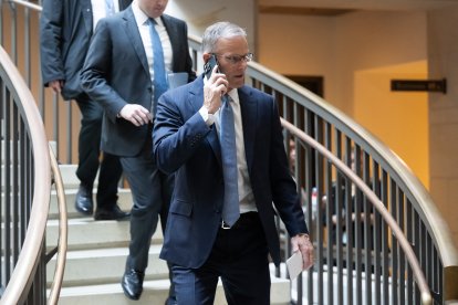 John Thune en Capitol Hill/ Saul Loeb