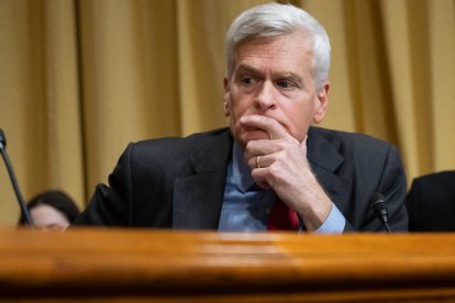 El senador Bill Cassidy en Capitol Hill/ Saul Loeb