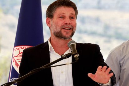 Israeli far-right Finance Minister Bezalel Smotrich