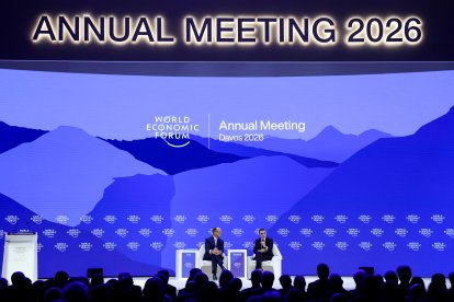 Presentación durante el World Economic Forum (WEF) en Davos