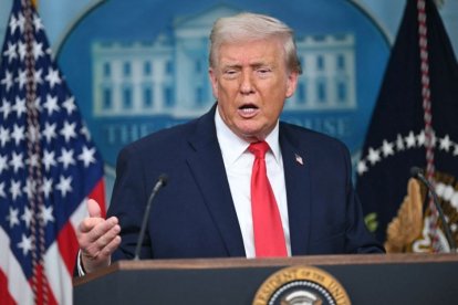 El presidente estadounidense Donald Trump