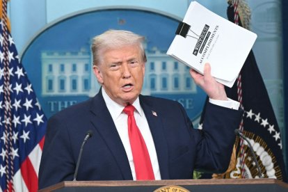 El presidente estadounidense Donald Trump