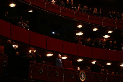 Trump en el Kennedy Center/ Brendan Smialowski