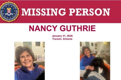 Cartel de persona desaparecida diseñado y difundido por el FBI