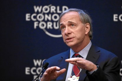 Ray Dalio en el Foro Económico Mundial/ Moritz Hager
