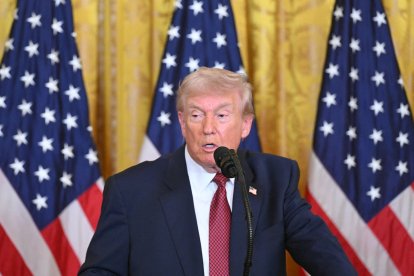 Donald Trump en la Casa Blanca/ Saul Loeb