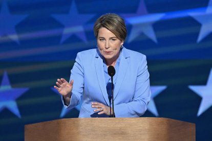 Maura Healey, gobernadora de Massachusetts/ Mandel Ngan