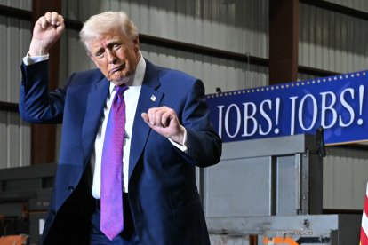 Donald Trump en Roma, Georgia/ Saul Loeb