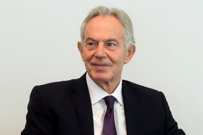 Former British Prime Minister Tony Blair