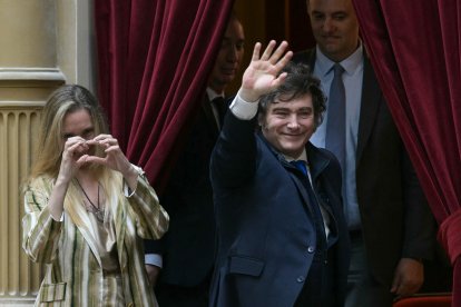 Javier Milei en el Congreso Argentino/ Juan Mabromata