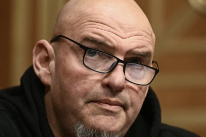 John Fetterman en Capitol Hil/ Brendan Smialowski